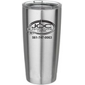 22 Oz. Stainless Steel Vacuum Insulated Mug with transparent lid